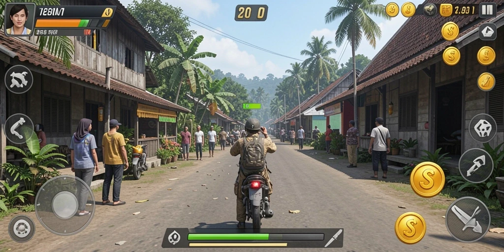 sr996 - Karakter yang menarik dan desain yang kreatif.
